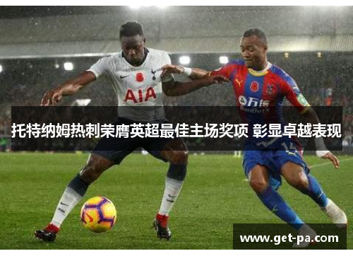 托特纳姆热刺荣膺英超最佳主场奖项 彰显卓越表现